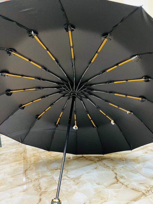 32 Ribs BMW (black) Premium Umbrella- ৩২ শিকের বি এম ডাব্লিও ছাতা (ব্লাক) - Image 6