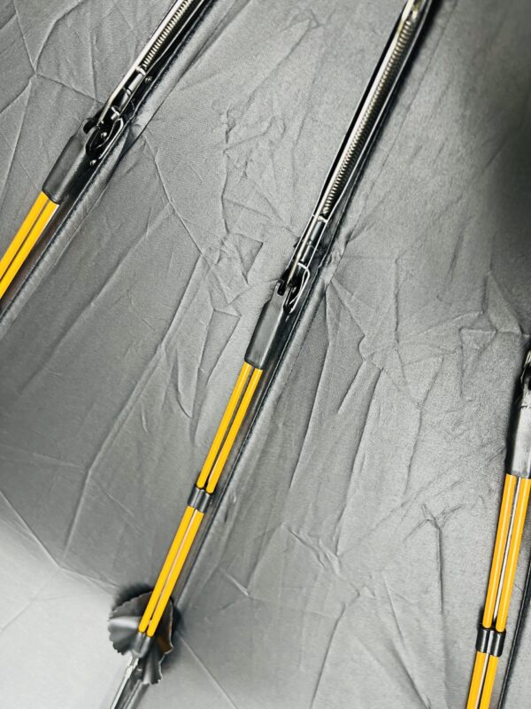 (Black) Premium Umbrella-12 Ribs 24 Channel-No BMW Logo - Image 6