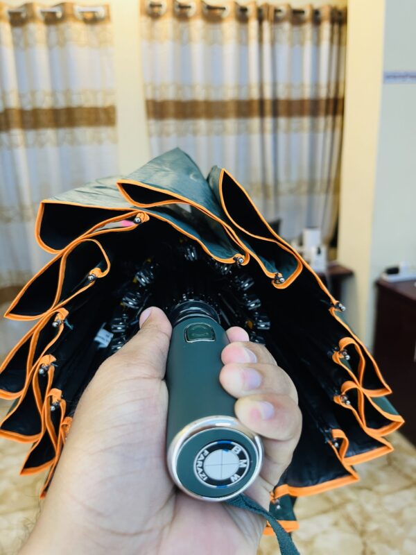 (Olive) Premium Umbrella- 12 Ribs 24 Channel-No BMW Logo - Image 4