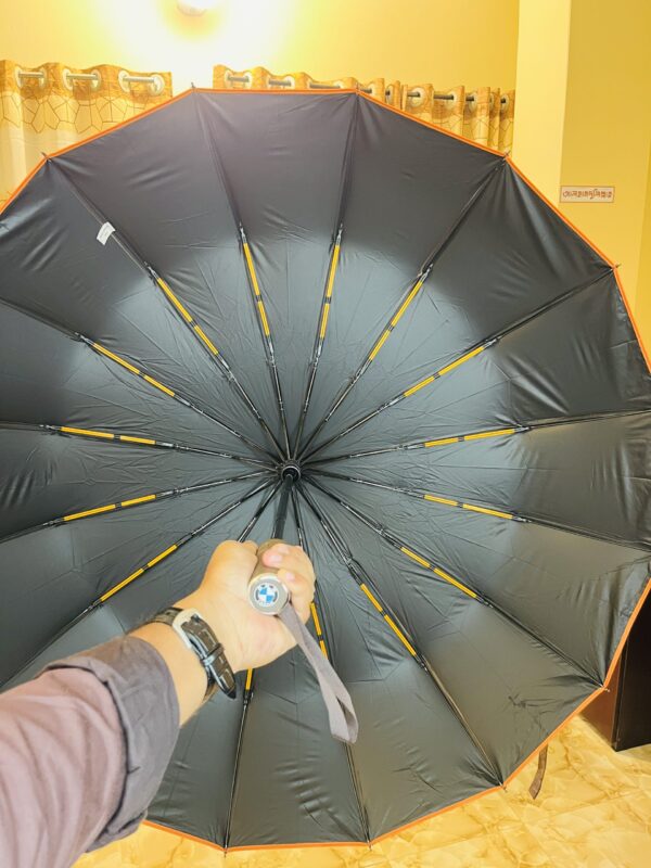 (Blue) Premium Umbrella- 16 Ribs 32 Channel-No BMW Logo - Image 6