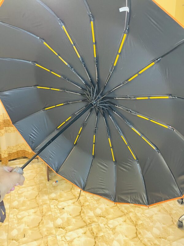 (Black) Premium Umbrella-16 Ribs 32 Channel-No BMW Logo - Image 5