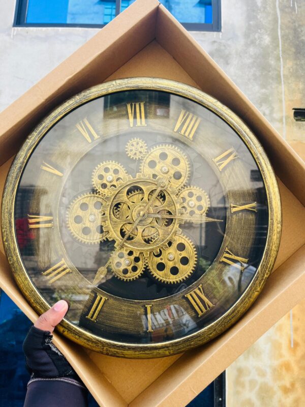 Premium Mechanical Wall Clock - Image 1