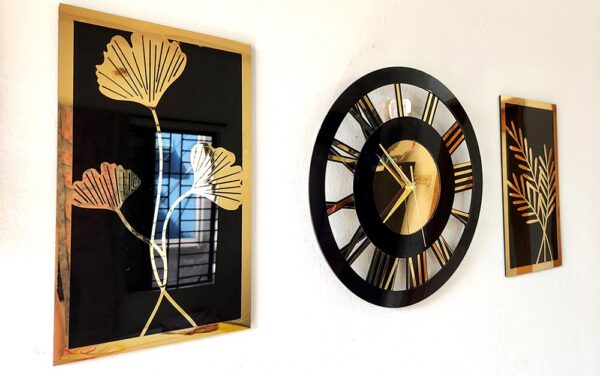 3 in One Wall Decor and Wall clock - Image 1