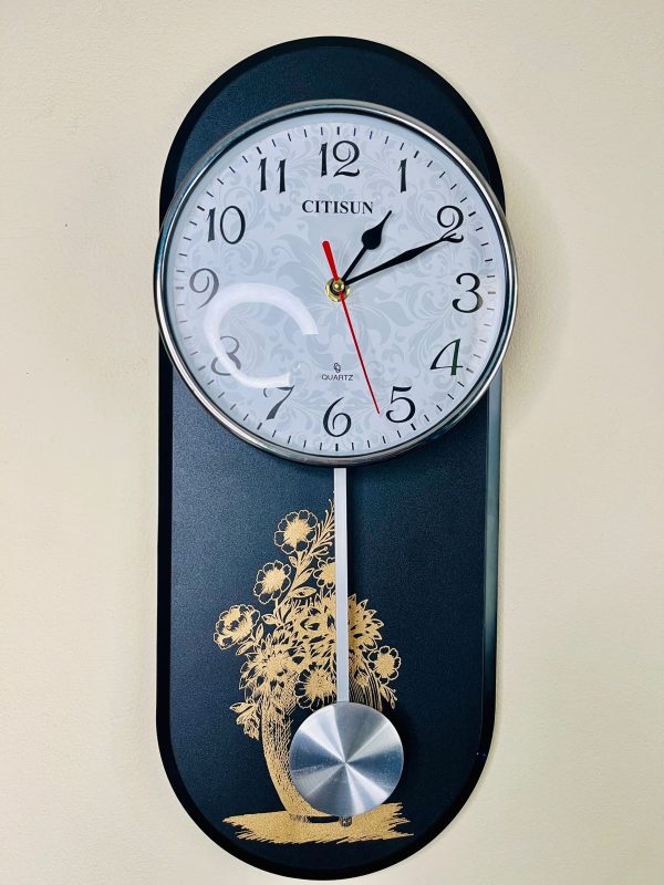 Citisun- Flower Pots Premium wall decor watch – 041 - Image 1
